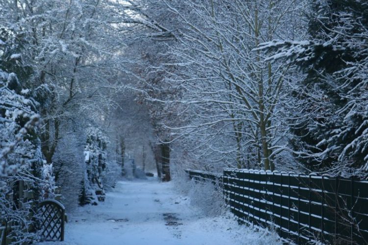 3e paasdag sneeuw paasvuur 
